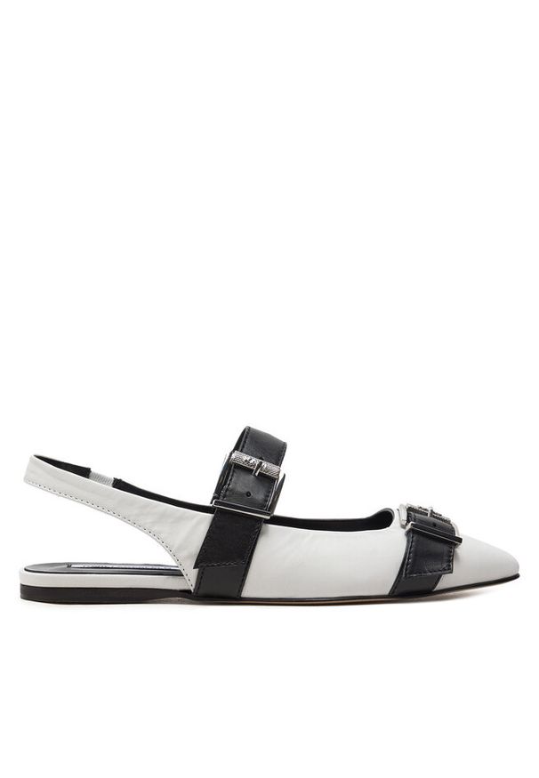 Karl Lagerfeld - Baleriny KARL LAGERFELD. Kolor: biały