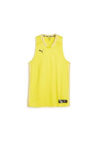 Jersey Puma Hoops team game. Kolor: żółty, wielokolorowy, pomarańczowy. Materiał: jersey. Sport: koszykówka #1