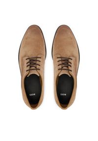BOSS Półbuty Tayil-L 50563099 Brązowy. Kolor: brązowy. Materiał: skóra, zamsz #3