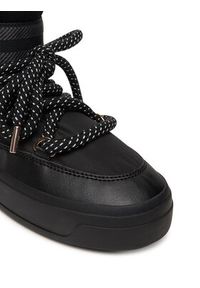 TOMMY HILFIGER - Tommy Hilfiger Śniegowce Snow Boot Water Repellent FW0FW09260 Czarny. Kolor: czarny. Materiał: materiał #5