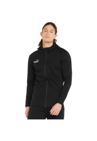 Bluza z kapturem Puma Teamfinal Casuals Hooded Jkt, Mężczyźni. Typ kołnierza: kaptur. Kolor: czarny