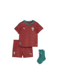 Puma - Zestaw domowy dla małych dzieci reprezentacji Portugalii 2026 PUMA. Okazja: do domu. Kolor: czerwony, wielokolorowy, zielony. Materiał: dresówka. Styl: sportowy #1