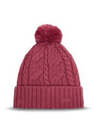 Jack Wolfskin Czapka Pompom 1905092 Fioletowy. Kolor: fioletowy. Materiał: wełna, materiał #3