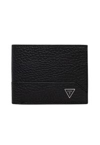 Guess - GUESS Czarny portfel męski Torino Bifold. Kolor: czarny. Materiał: skóra #4