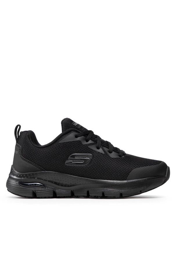 skechers - Skechers Sneakersy Arch Fit Sr 108019EC/BLK Czarny. Kolor: czarny. Materiał: materiał