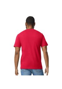 GILDAN - Koszulka Unisex Dla Dorosłych Softstyle Midweight. Kolor: czerwony