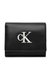 Calvin Klein Portfel LV04F1156G Czarny. Kolor: czarny. Materiał: skóra #1