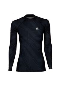 Koszulka sportowa damska Rashguard do MMA EXTREME HOBBY SHADOW. Kolor: czarny. Materiał: elastan, poliester. Długość rękawa: długi rękaw. Długość: długie. Sport: fitness