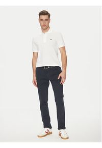 Lacoste Polo PH9851 Biały Classic Fit. Typ kołnierza: polo. Kolor: biały. Materiał: bawełna