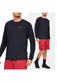 Under Armour - Koszulka longsleeve fitness męska UNDER ARMOUR z długim rękawem. Kolor: czarny. Długość rękawa: długi rękaw. Długość: długie. Sport: fitness #1