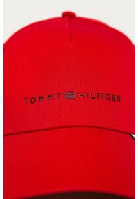 TOMMY HILFIGER - Tommy Hilfiger - Czapka. Kolor: czerwony #3