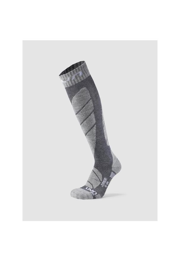 UYN - Ski Junior Socks. Kolor: szary. Sport: narciarstwo
