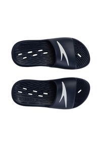 Klapki basenowe dla dzieci Speedo Slide. Kolor: niebieski. Styl: sportowy