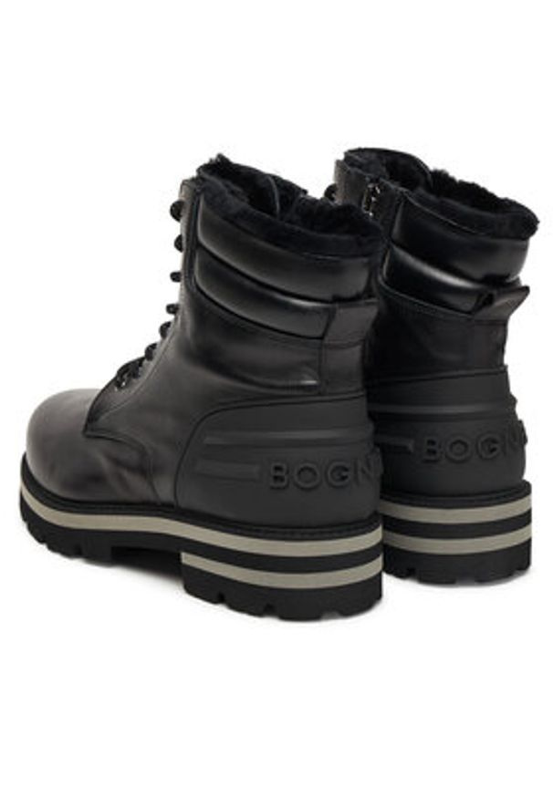 Bogner Trapery Courchevel 32 12544333 Czarny. Kolor: czarny. Materiał: skóra