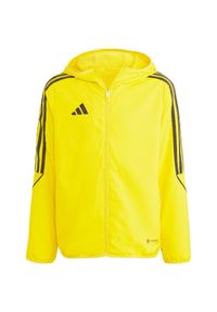 Adidas - Kurtka dla dzieci adidas Tiro 23 League Windbreaker. Kolor: wielokolorowy, czarny, żółty