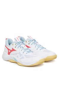 Mizuno Buty halowe Wave Momentum Pro V1GC2540 Pomarańczowy. Kolor: pomarańczowy. Materiał: skóra. Model: Mizuno Wave