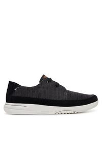 Clarks Sneakersy Easeway Lace 26181368 Czarny. Kolor: czarny. Materiał: materiał #2