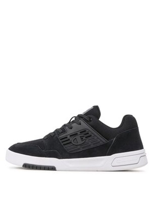 Champion Sneakersy 3ON3 Low S21995-CHA-KK002 Czarny. Kolor: czarny. Materiał: zamsz, skóra