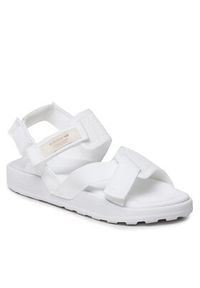 Adidas - adidas Sandały Adilette Adventure Sandals HQ4242 Biały. Kolor: biały. Materiał: materiał #3