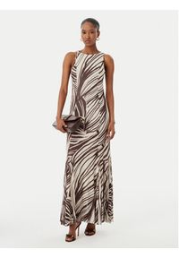 Guess Sukienka wieczorowa W6GK13 K2943 Brązowy Slim Fit. Kolor: brązowy. Materiał: syntetyk. Styl: wizytowy #2