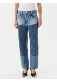 Pinko - PINKO Jeansy Rose Staright 104635 A2F7 Niebieski Straight Fit. Kolor: niebieski #1