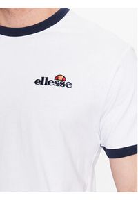 Ellesse T-Shirt Meduno SHR10164 Biały Regular Fit. Kolor: biały. Materiał: bawełna #5