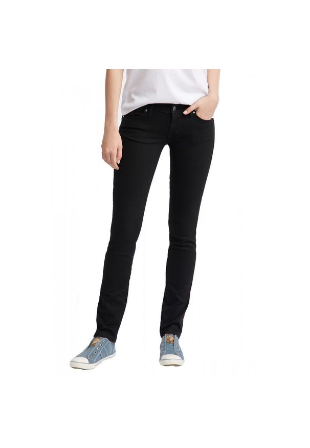 Mustang - Damskie Spodnie Jeansowe MUSTANG Gina Skinny Denim Black 1005452 4000 940