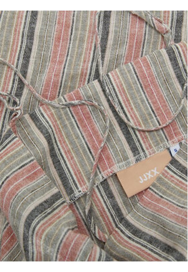 JJXX Sukienka letnia Raya 12253411 Kolorowy Loose Fit. Materiał: len, wiskoza. Wzór: kolorowy. Sezon: lato