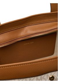 MICHAEL Michael Kors Torebka Romee 30T5G1ZT7B Beżowy. Kolor: beżowy. Materiał: skórzane