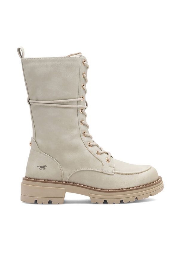 Trzewiki Mustang. Kolor: biały