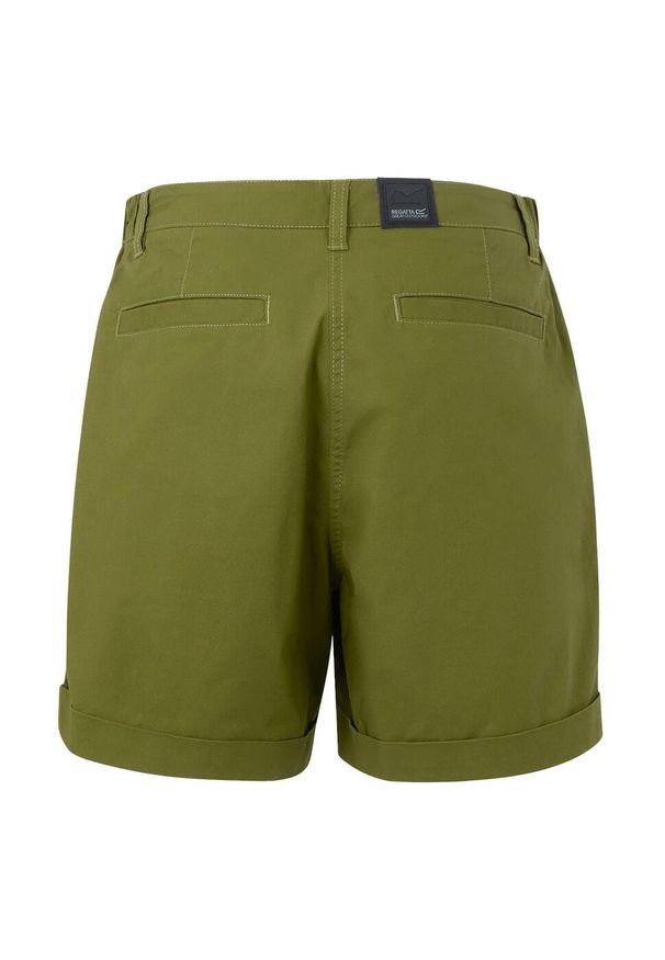 Regatta - Shorty Damskie Xanthi. Kolor: zielony. Sport: turystyka piesza