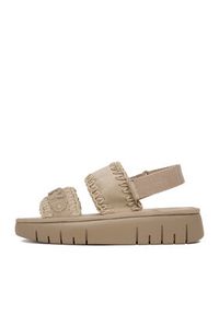 Roxy Sandały CEOB-HY62277-1 Beżowy. Kolor: beżowy. Materiał: materiał #5