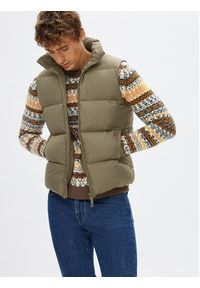 Selected Homme Sweter 16090839 Brązowy Regular Fit. Kolor: brązowy. Materiał: syntetyk #5