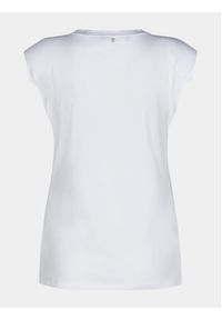 Marc Aurel Bluzka 7527 7000 73693 Biały Regular Fit. Kolor: biały. Materiał: bawełna
