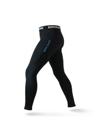 GROUND GAME - Legginsy do sportów walki męskie Ground Game Athletic Classic. Kolor: czarny. Materiał: elastan, poliester