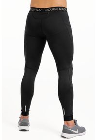 ROUGH RADICAL - Legginsy do biegania męskie Rough Radical Tight. Kolor: czarny