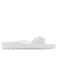 Klapki damskie Birkenstock Eva Madrid. Kolor: biały. Materiał: materiał, syntetyk