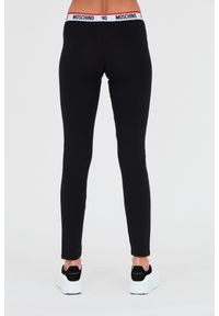 MOSCHINO Czarne damskie legginsy, Rozmiar S. Kolor: czarny #5