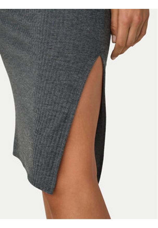 only - ONLY Spódnica ołówkowa Emma 15233600 Szary Slim Fit. Kolor: szary. Materiał: wiskoza, syntetyk