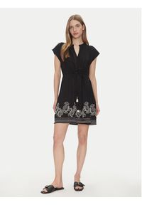 JDY Sukienka letnia Risso 15347077 Czarny Standard Fit. Kolor: czarny. Materiał: wiskoza. Sezon: lato #4