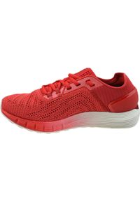 Buty do biegania męskie, Under Armour Hovr Sonic 2. Zapięcie: sznurówki. Kolor: czerwony, wielokolorowy. Materiał: materiał, tkanina, syntetyk. Szerokość cholewki: normalna #2