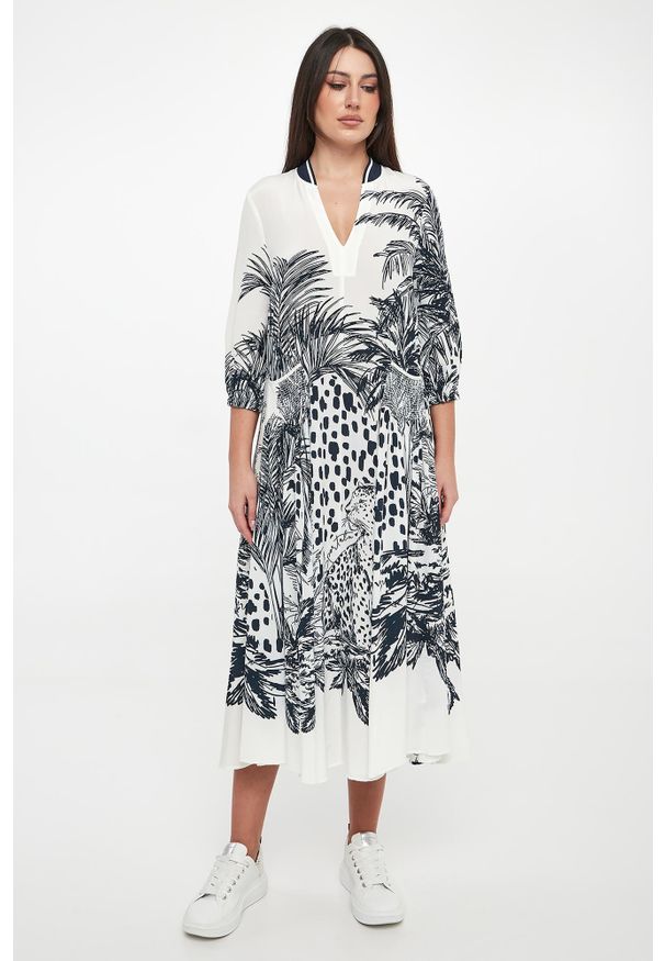 Sportalm - Sukienka z tropikalnym wzorem SPORTALM