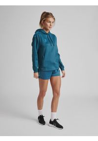 Bluza do piłki ręcznej damska Hummel Core XK z kapturem. Typ kołnierza: kaptur. Kolor: niebieski. Sport: piłka ręczna