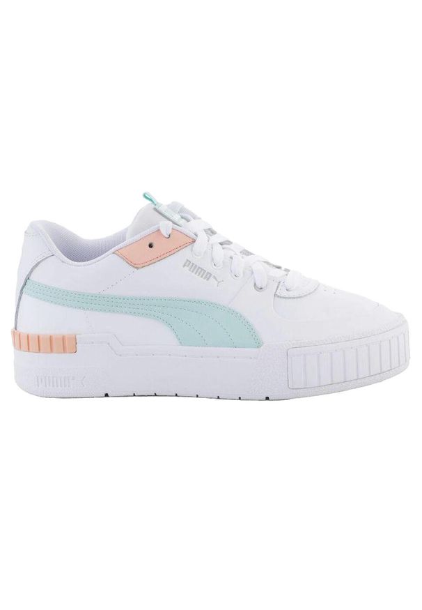 Puma - Trampki Damskie Cali. Kolor: biały. Styl: sportowy