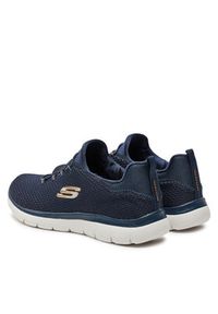 skechers - Skechers Sneakersy Bright Bezel 149204/NVGD Granatowy. Kolor: niebieski. Materiał: materiał #3