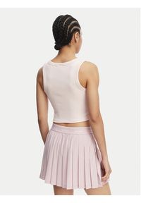 Guess Top V6GP07 K2987 Różowy jasny Slim Fit. Kolor: różowy. Materiał: wiskoza #5