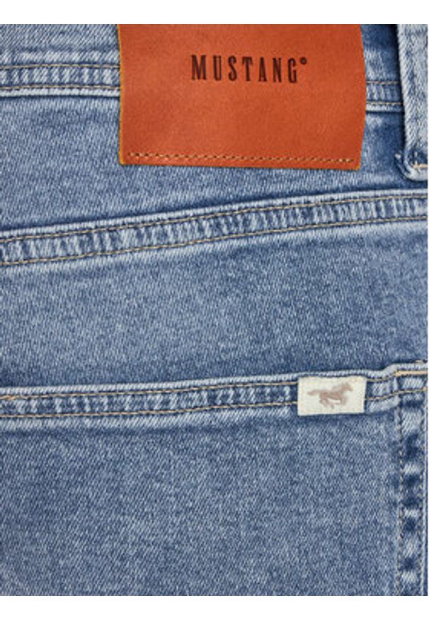 Mustang Jeansy Orlando 1014860 Niebieski Slim Fit. Kolor: niebieski