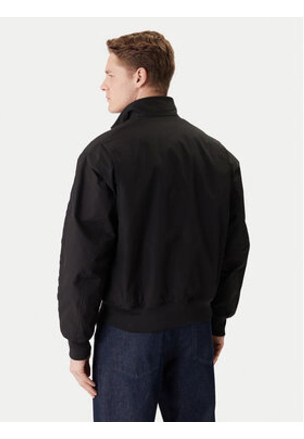 TOMMY HILFIGER - Tommy Hilfiger Kurtka bomber Racing MW0MW42565 Czarny Regular Fit. Kolor: czarny. Materiał: syntetyk