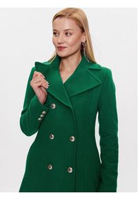 Marciano Guess Płaszcz 3YGL06 9925Z Zielony Regular Fit. Kolor: zielony. Materiał: wełna #2