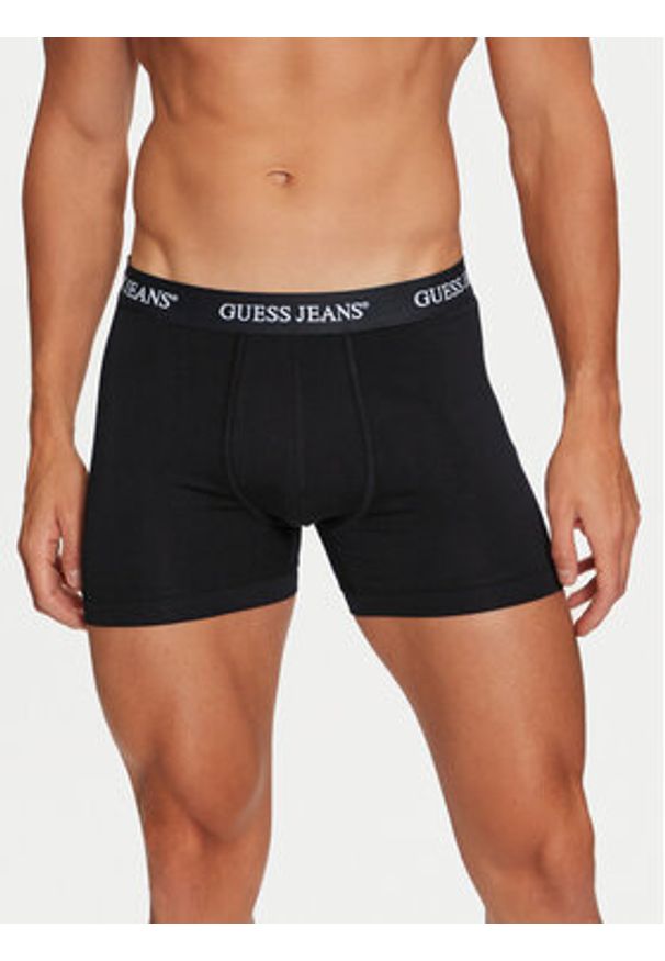 Guess Jeans Komplet 3 par bokserek M4BZ45 K6YW1 Kolorowy. Materiał: bawełna. Wzór: kolorowy